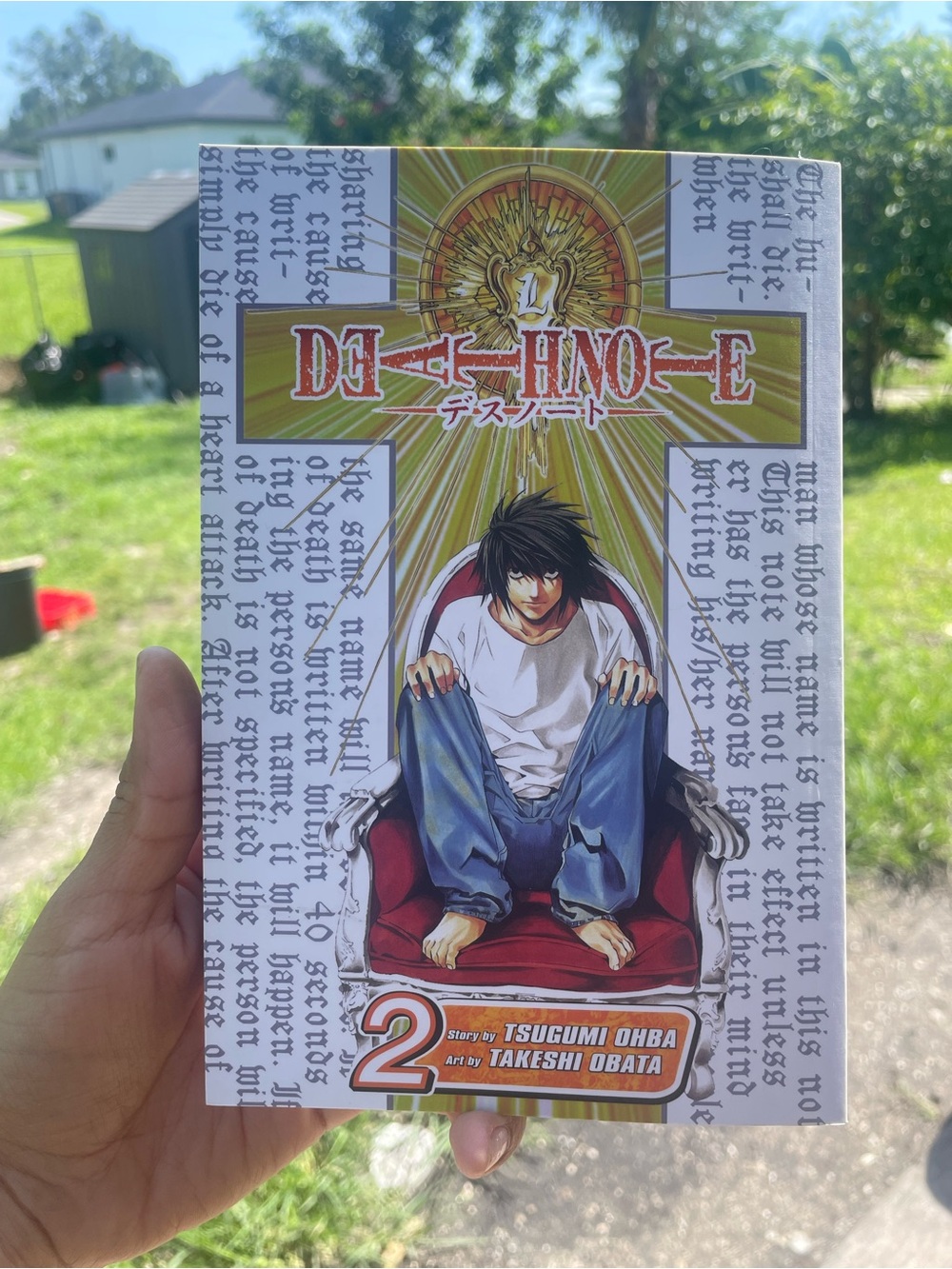 Manga DEATH NOTE Volume 2 - White, Red, Blue